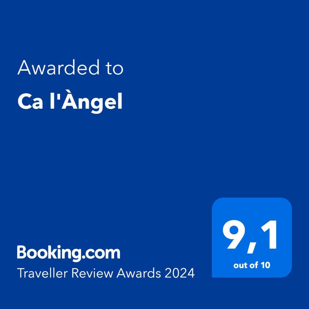 Ca L'Angel 호텔 Pinell de Bray 외부 사진